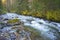 Rushing waters of unspoiled Wilderness Creek