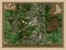 Rushmoor, England - Great Britain. Low-res satellite. Labelled p