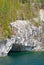 Ruskeala, Karelia, Russia. People in The Mountain Park