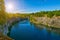 Ruskeala Marble Canyon at Sunset