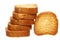 Rusks bread loaf toast biscuits, diet food