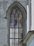 Rusovce castle high window detail, Slovakia