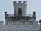 Rusovce castle main tower detail, Slovakia