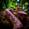 Russell\\\'s Viper in India\\\'s Lush Forests