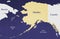 Russia Alaska Map - Alaska and the North Pacific