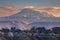 Russia, the Caucasus Mountains, Kabardino-Balkaria. Mount Elbrus