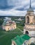 Russia church abandoned drone Abandoned, religion, Church, monastery, flight, drone, Russia, river, clouds