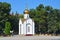 Russia. The city of Anapa, chapel of the prophet Hosea in the square of Soviets in the summer