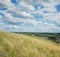 Russia, field, clouds