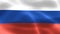 Russia flag - realistic waving fabric flag