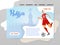 Russia and football. Player with the ball on historic background. Copyspace. Design template of website, poster, print