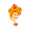 Russia happy emoji. Russian Girl merry emotions. Female Joyful i