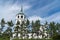 Russia, Irkutsk, August 2020: Saviour church, Orthodox Church located on the territory of the lost Irkutsk Kremlin