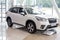 Russia, Izhevsk - August 13, 2020: New modern Forester in the Subaru showroom. Front and side view