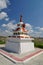 Russia. Kalmykia. Elista. enlightenment Stupa