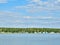 Russia lake landscape