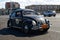 Russia, Magnitogorsk, - June, 20, 2019. Retro car old Volkswagen Beetle rides through the streets of the city