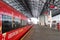 Russia, Moscow: Aeroexpress from Belorussky railway station to S