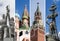 Russia, Moscow: Collage with the sights of the city