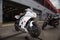 RUSSIA, MOSCOW - JUNE 12, 2018: RSBK Russian Superbike, Motorcycle race, Moscow raceway. Preparing bike for the race.