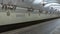 Russia, Moscow, May 26, 2019: Interior of the metro station. Arbatskaya metro station