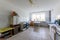 Russia, Moscow- September 10, 2019: interior room apartment public place kitchen