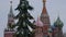 Russia, Moscow, view on Kremlin in a snowy day