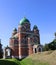 Russia. Mozhaisk. Spaso-Borodino monastery. Church in Borodino Savior Convent.