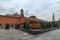 Russia Red Square. Lenin`s Mausoleum.