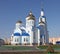 Russia. Saransk. Church in center of city