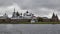 Russia. Solovetsky Islands. View of the Solovetsky Monastery from the Bay of Prosperity