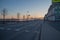 Russia, St. Petersburg, Neva River embankment in summer. View of the sights of the city. The Winter Palace. Palace embankment. A g