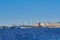 Russia, St. Petersburg, view of the Palace Bridge on the Neva