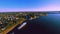 Russia , Uglich , river Volga, Yaroslavl Region, (Aerial Drone flights)