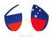 Russia v Samoa, icon for rugby tournament