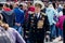 Russia, Vladivostok, 05/09/2018. Old officer in parade military uniform, veteran and hero of Great Patriotic War between USSR and