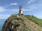 Russia, Vladivostok, lighthouse on the island of Shkot in may