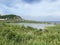 Russia, Vladivostok, Patrokl. Nameless lake in summer