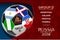 Russia World Cup Design Group D