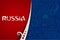 Russia world cup red background