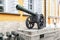 Russian ancient field bronze cannon