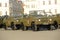 Russian army vehicle UAZ