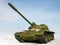 Russian battle tank T-55