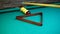 Russian billiard trick footage four balls one hole