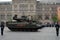Russian BMPT Tank Weapon Supporting Machine `Terminator` at the rehearsal of the Victory Day parade in Moscow.