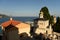 Russian chapel in the old cemetery of Menton, France