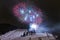 Russian christmas celebration , Meribel, France