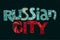Russian City Lettering