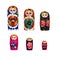 Russian Dolls Babushkas Matryoshkas