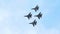Russian falcons aerobatic team